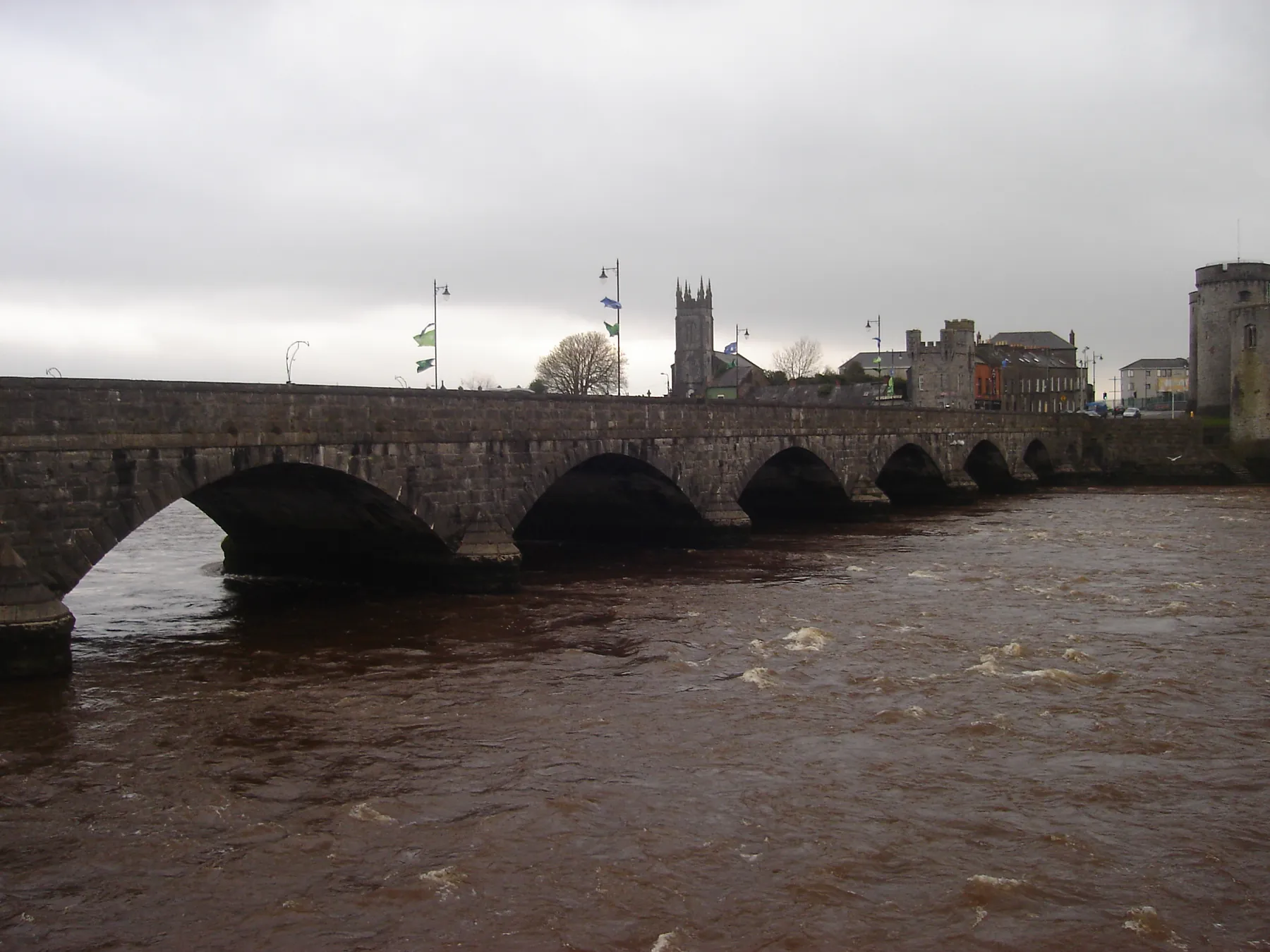 River Shannon in Limerick, Ireland